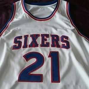 Loyd Free 1976 Philadelphia 76er's Throwback
